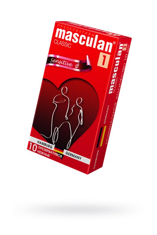 Презервативы Masculan Classic 1, нежные, 10 шт.