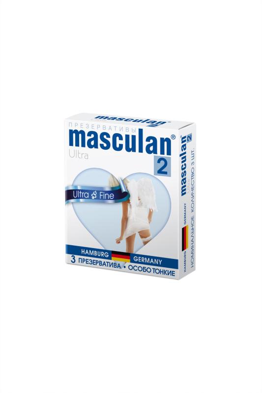 Презервативы Masculan Ultra 2, особо тонкие, 3 шт.
