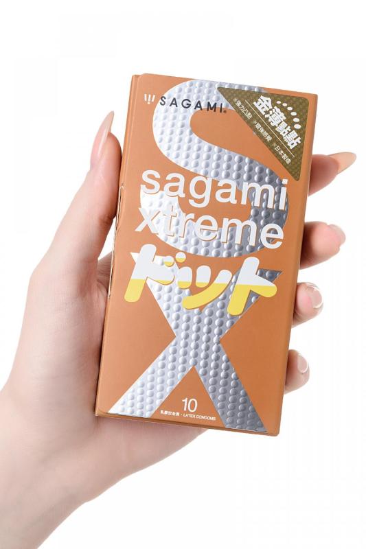 Презервативы Sagami xtreme feel up, латексные, 19 см, 10 шт.