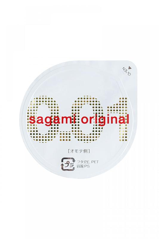 Презервативы Sagami original 0.01, полиуретановые, 5 шт.