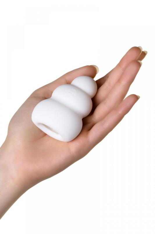 Мастурбатор нереалистичный MensMax Pucchi Candy, TPE, белый, 6,5 см