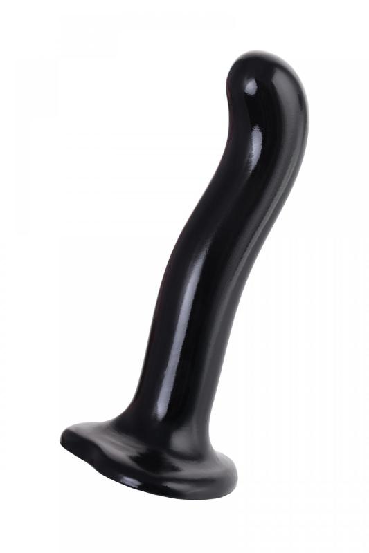 Ремневой нереалистичный страпон Strap-on-me, P&G SPOT, S, силикон, черный, 16,4 см