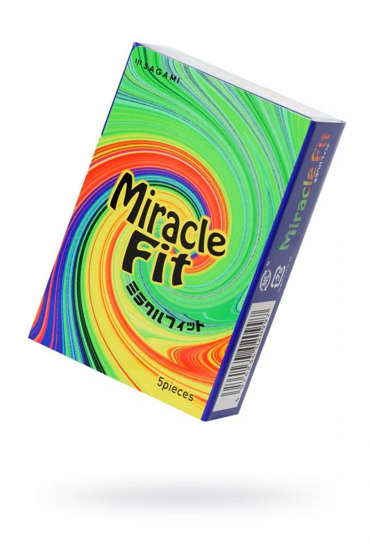 Презервативы Sagami miracle fit, латексные, 5 шт.