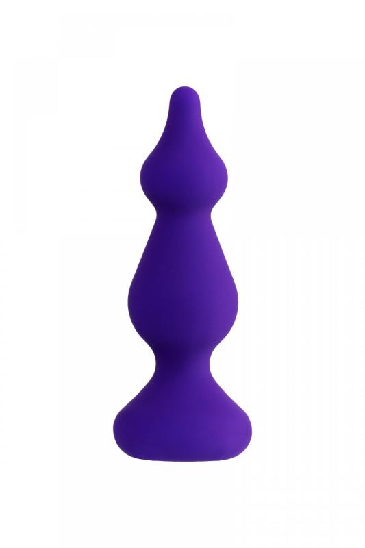 Анальная втулка ToDo by Toyfa Sholt, водонепроницаемая, силикон, фиолетовый, 10 см, Ø 3 см