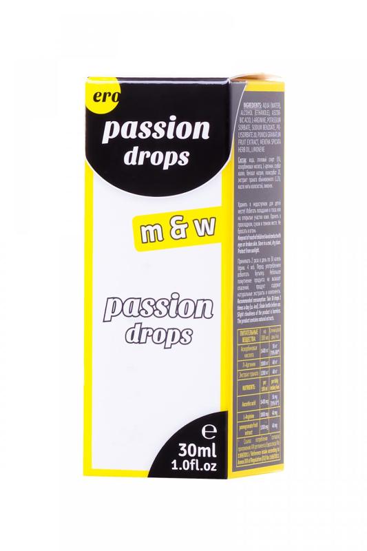 Капли для мужчин и женщин Passion Drops (m+w), 30 мл