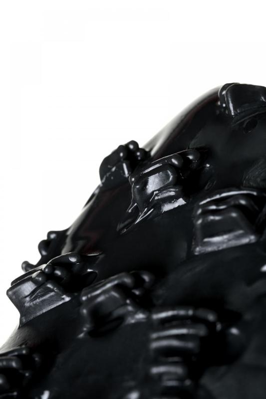 Мастурбатор нереалистичный MensMax CAPSULE 05 Ougi, TPE, черный, 8 см
