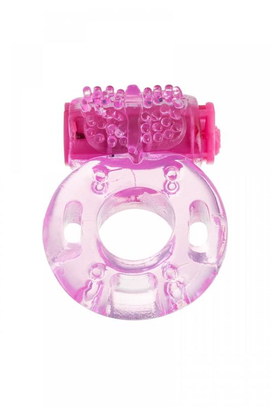 Эрекционное кольцо Erotist, TPE, розовое, 5 см