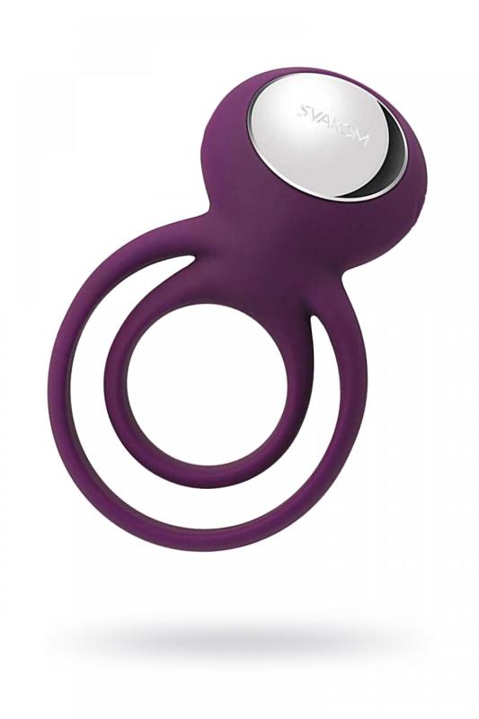 Виброкольцо Svakom Tammy, силикон, фиолетовый, 8 см