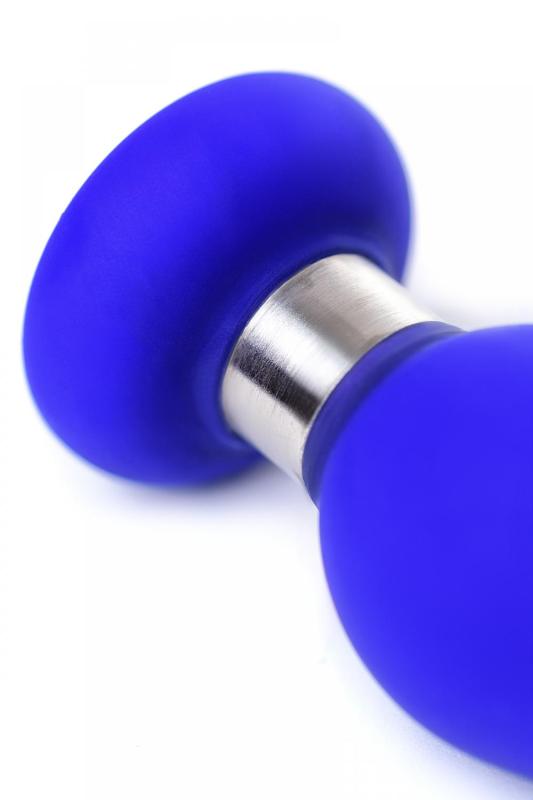 Анальная втулка ToDo by Toyfa Сlassic, размер S, силикон, синяя, 10 см, Ø 3 см