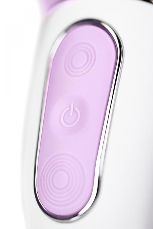 Нереалистичный вибратор Satisfyer Vibes Charming Smile, силикон, фиолетовый, 18,7 см.