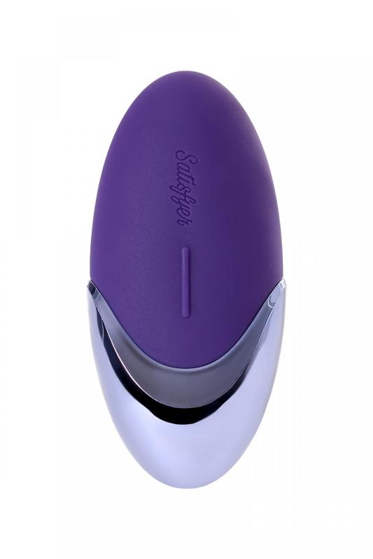 Вибромассажер Satisfyer  Layon 1, Purple pleasure, силикон, фиолетовый, 9,5 см.