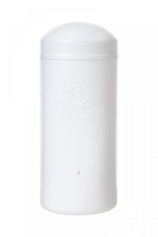 Мастурбатор нереалистичный, G-CUP, MensMax, TPE, белый, 15.5 см