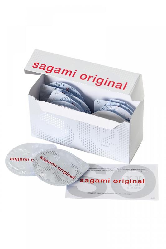 Презервативы Sagami original 0.02, полиуретановые, 12 шт.