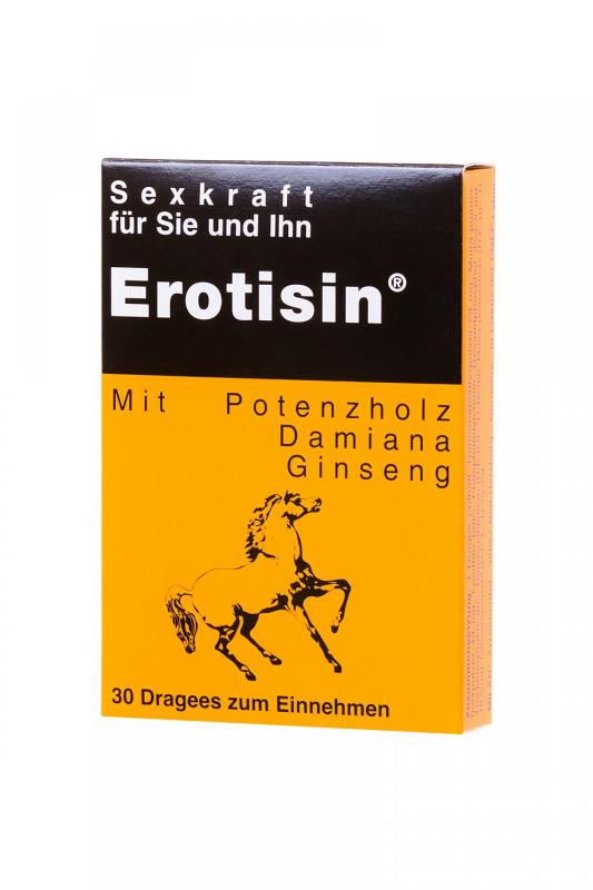 Средство для повышения сексуальной энергии Milan Erotisin Dragees для мужчин и женщин, 30 шт