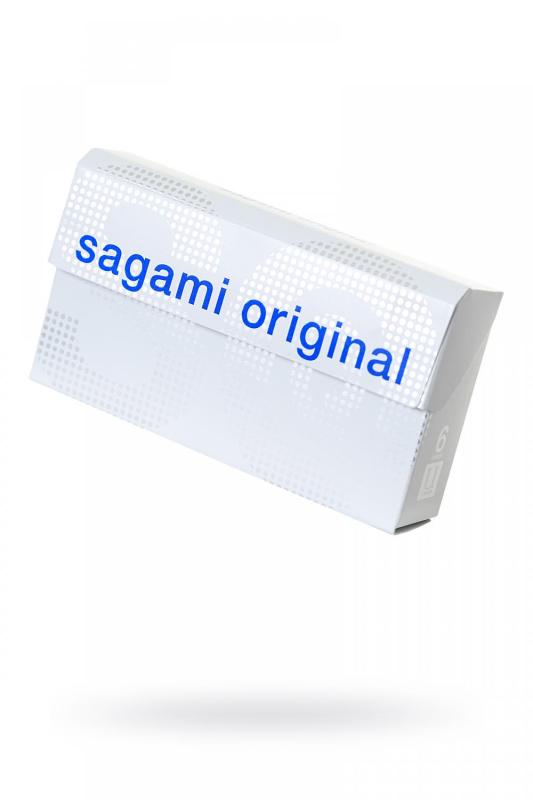 Презервативы Sagami original 0.02, quick, полиуретановые, 6 шт.