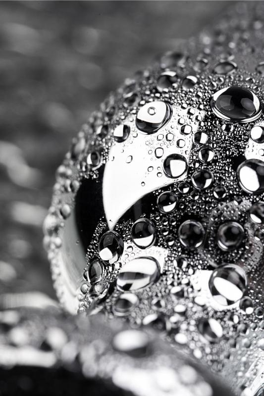 Анальная втулка Metal by TOYFA, металл, серебряная, с кристаллом цвета алмаз, 10 см, Ø 3 см, 95 г