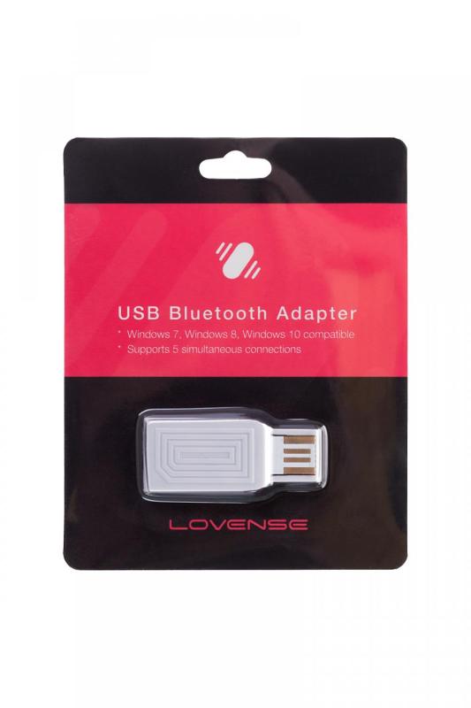 USB Bluetooth адаптер LOVENSE, ABS пластик, белый, 2 см