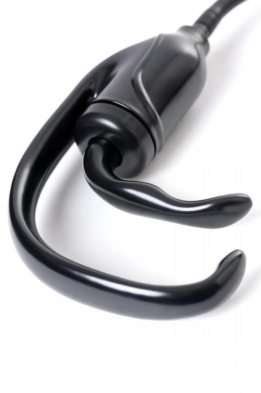 Помпа для пениса Sexus Men Expert, вакуумная, механическая, с манометром, ABS пластик, черная, 35 см