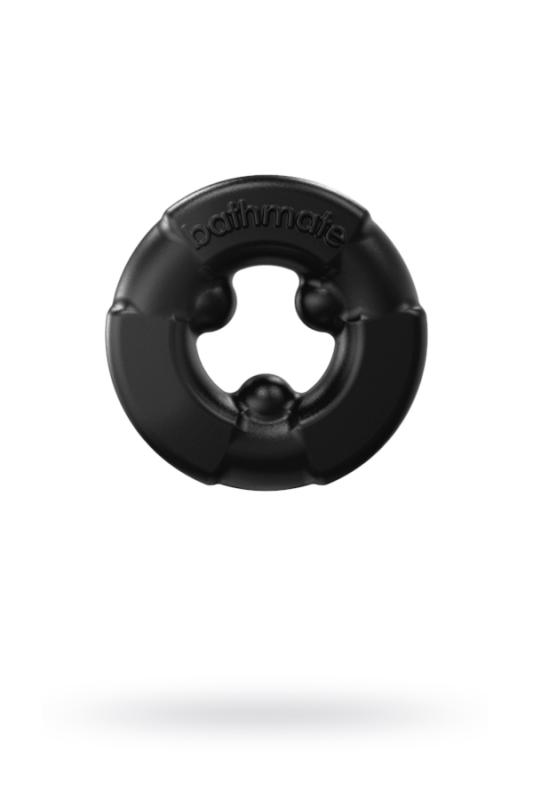 Эрекционное кольцо на пенис Bathmate Gladiator, elastomex, черное, Ø 4,5 см