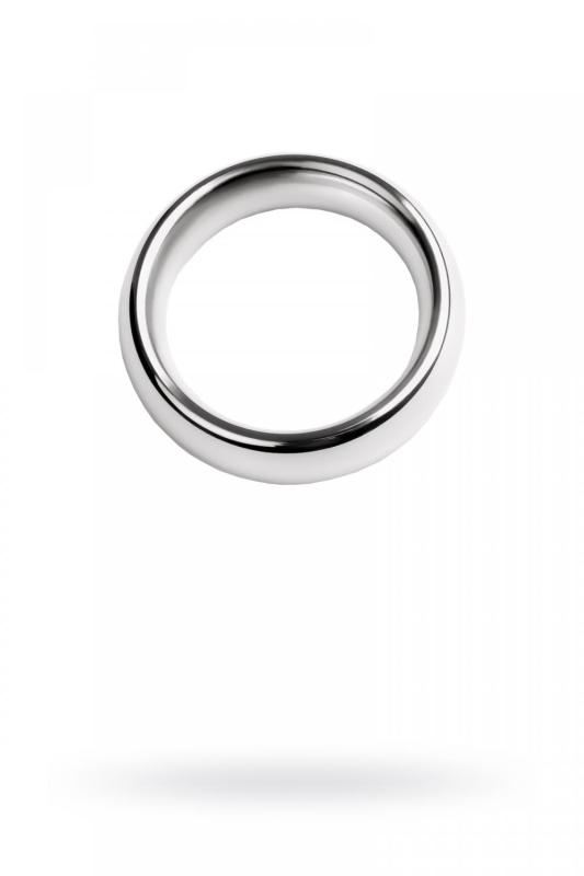 Эрекционное кольцо на пенис Metal by TOYFA, металл, серебряный, Ø 4,5 см