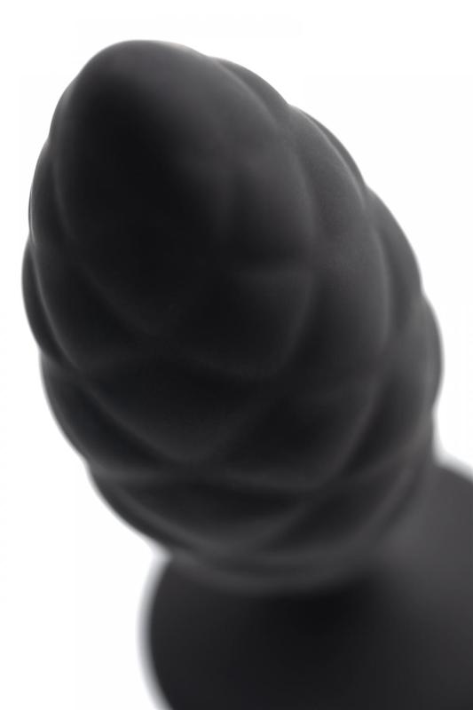 Анальная пробка Erotist Strob M - size, силикон,черная, 13,5 см