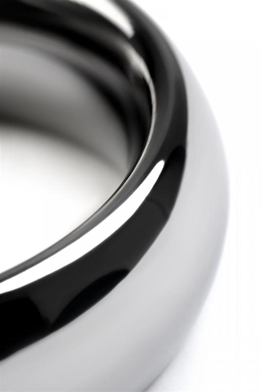 Эрекционное кольцо на пенис Metal by TOYFA, металл, серебряный, Ø 4 см