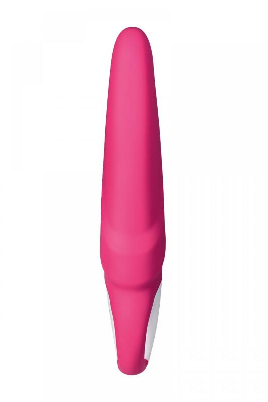 Нереалистичный вибратор Satisfyer Vibes Mr. Rabbit, силикон, красный, 22,1 см.