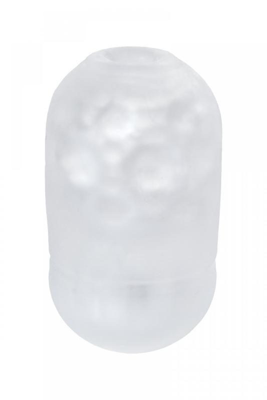 Мастурбатор нереалистичный MensMax CAPSULE Trick, TPE, прозрачный, 9 см