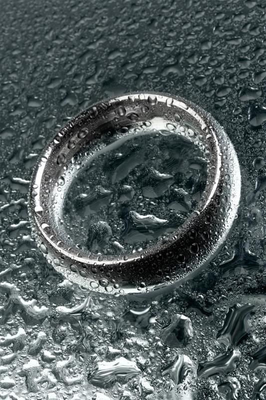 Эрекционное кольцо на пенис Metal by TOYFA, металл, серебряный, Ø 5 см